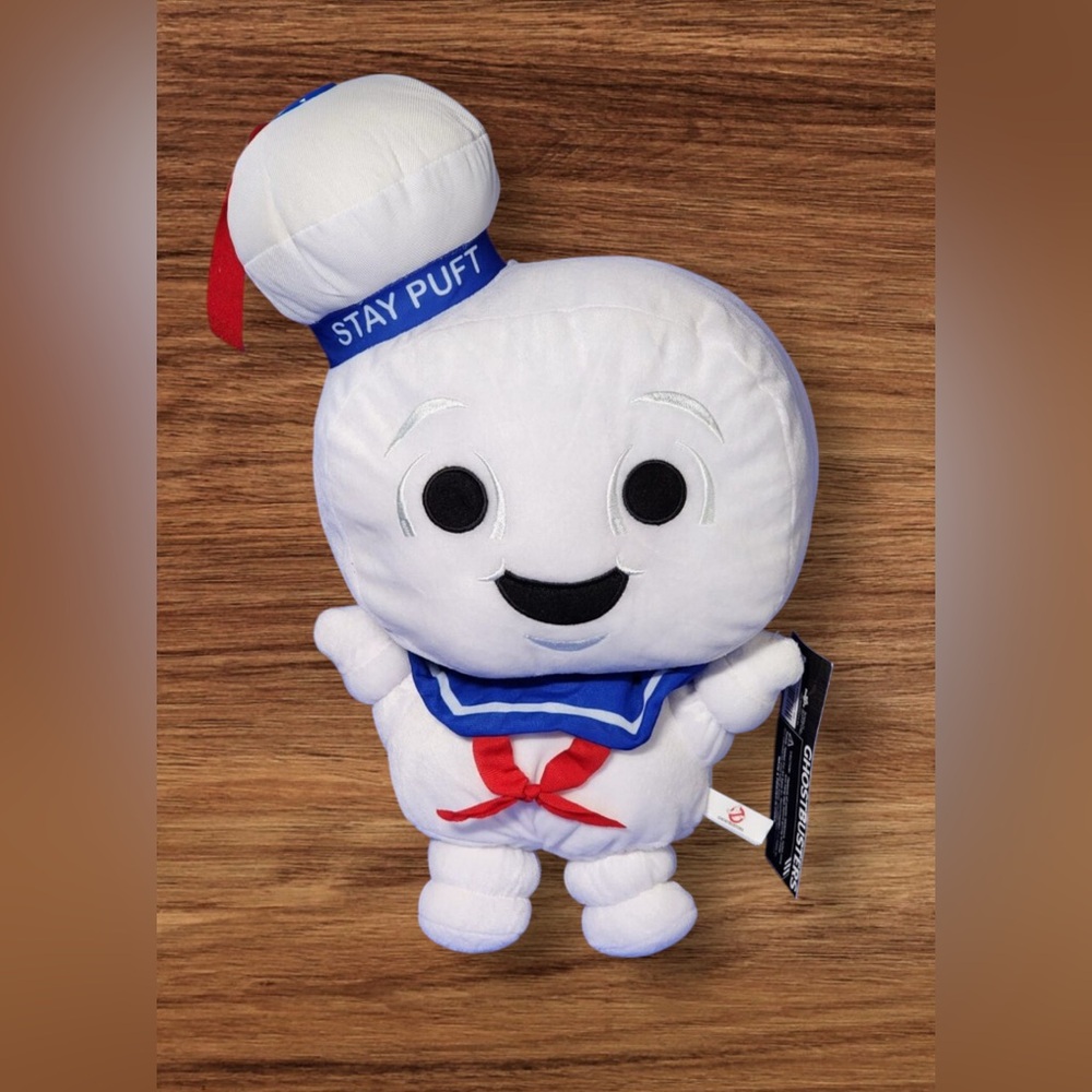 Ghostbusters Stay Puft Marshmallow Man 15" Plush NWT